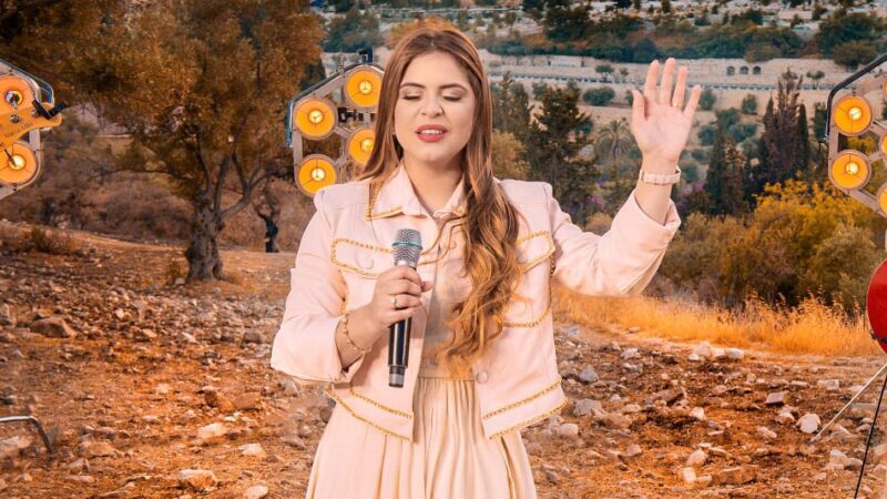 Valesca Mayssa lança a canção “Salmo 91” gravado em Israel