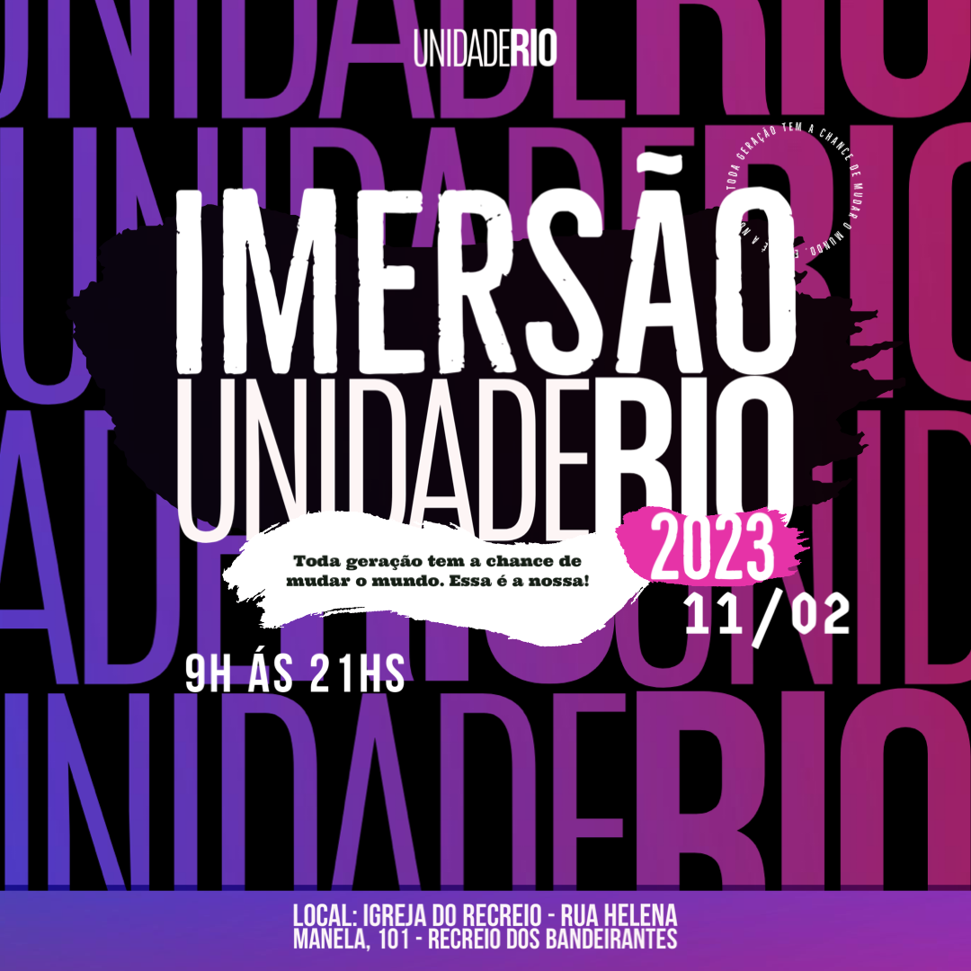 UnidadeRIO promove maior evento de capacitação de pastores e líderes de juventude do Rio de Janeiro