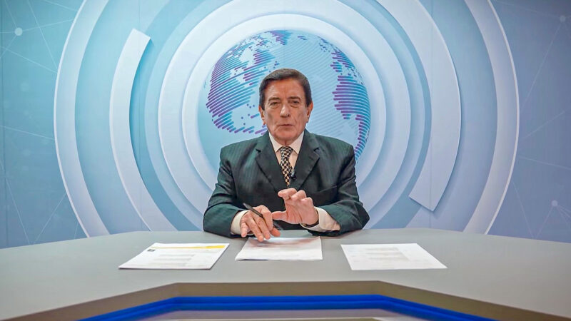 Carlos Bianchini estreia na Rede Agathos a frente do “Jornal Agathos News”