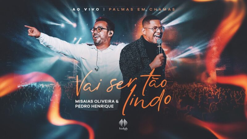Misaias Oliveira e Pedro Henrique unem vozes em uma noite inesquecível no DVD “Palmas em Chamas” da Todah Music