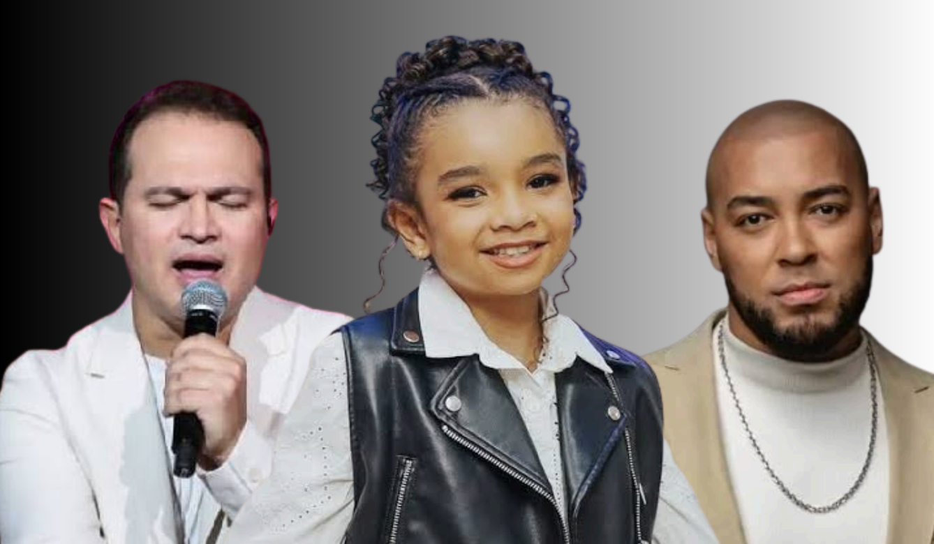 Maria Pita e os cantores Ton Carfi e Davi Sacer. Foto: Divulgação.