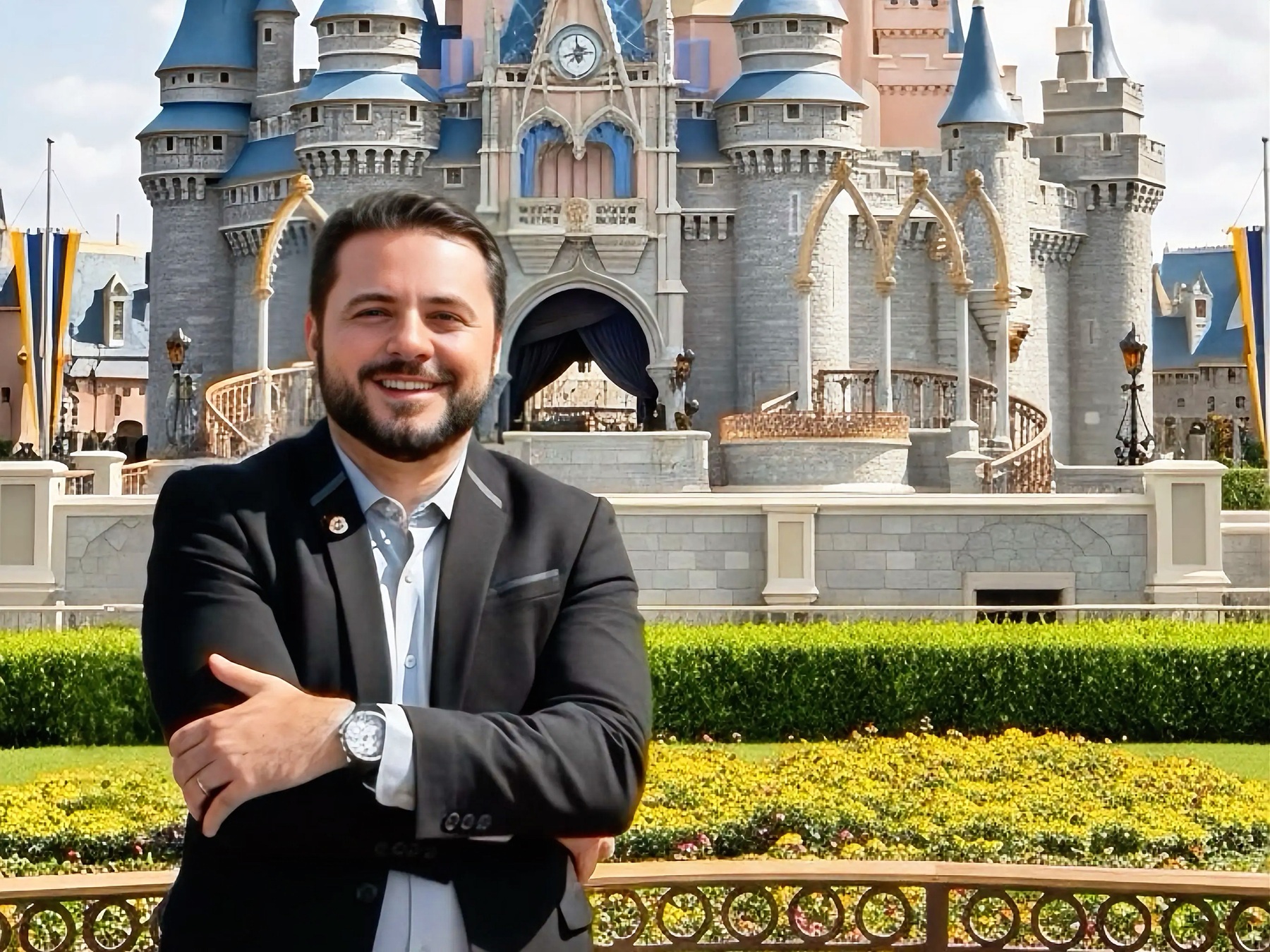 O especialista em Cultura Disney, Daniel Donato. Foto: Divulgação.