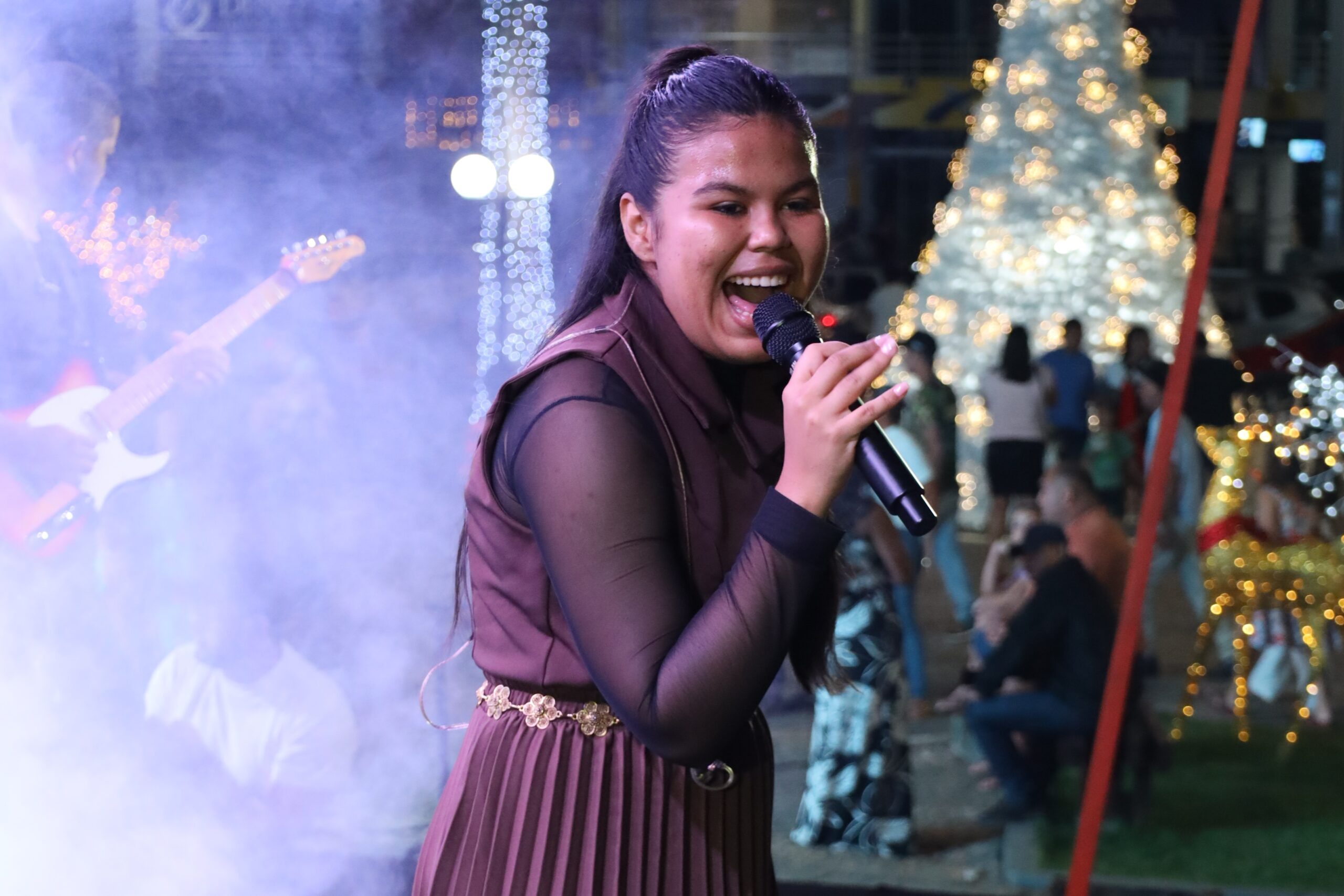 A cantora gospel Wellen Carvalho. Foto: Divulgação.