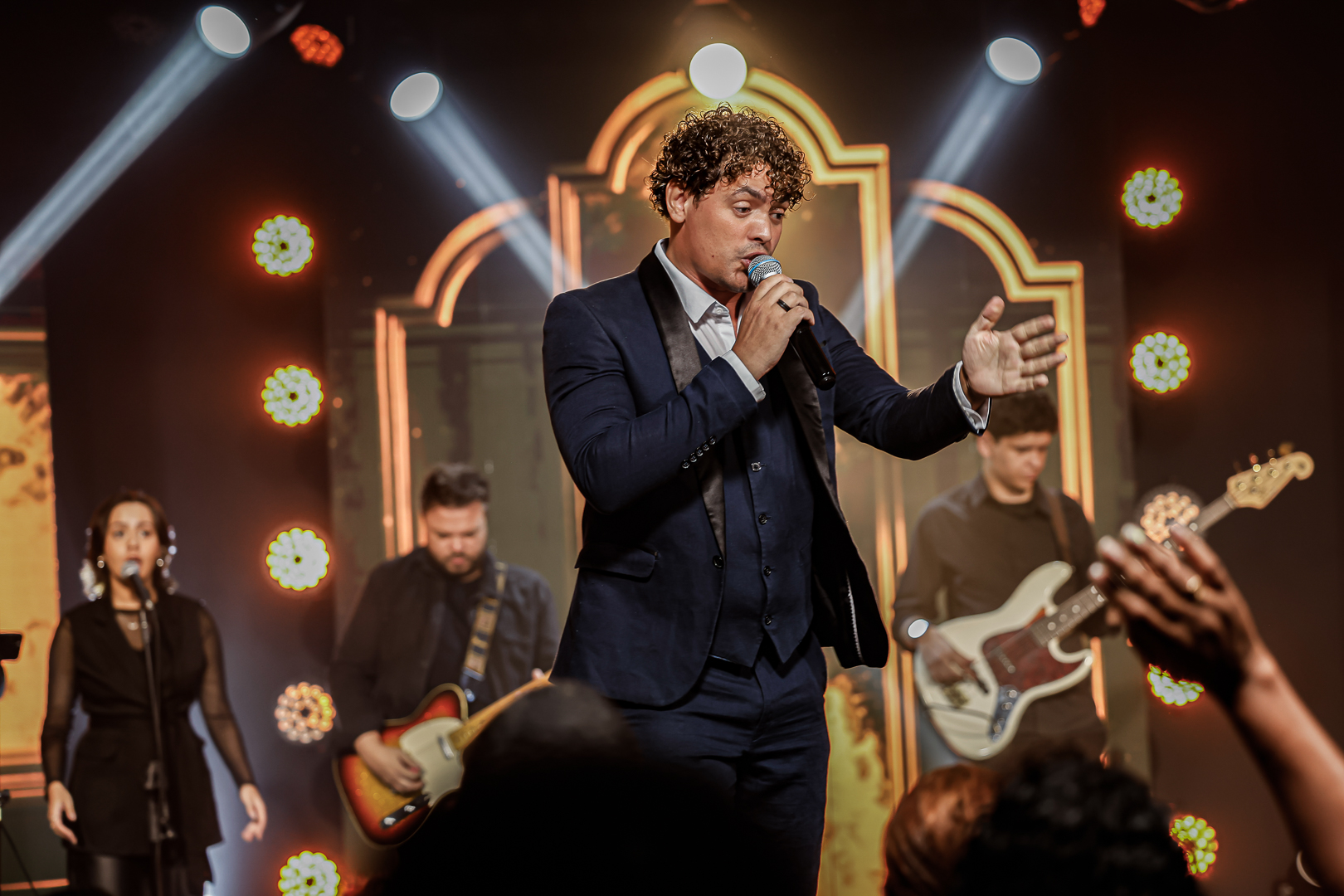 O cantor gospel Hudson Vieira. Foto: Divulgação.